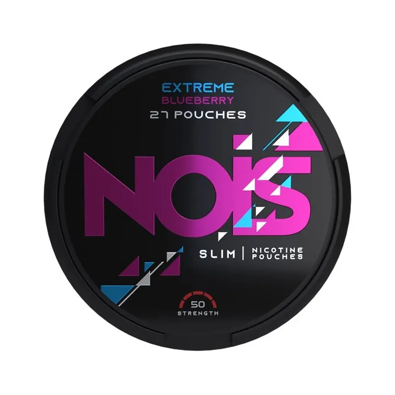  Blueberry Extreme Nicotine Pouches by Nois 50mg 